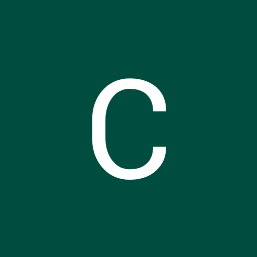 Letra C en imagen de perfil genérica sobre fondo verde